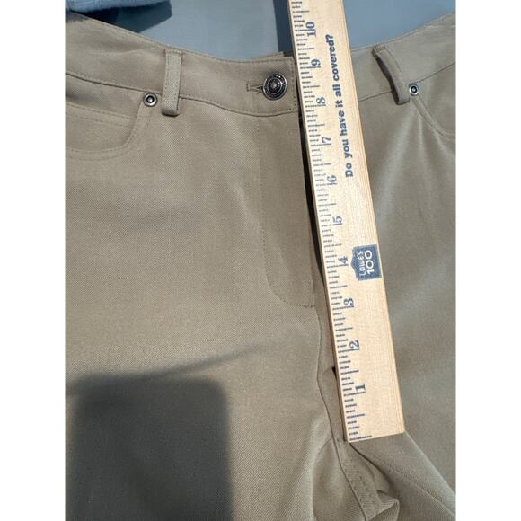 Rafaella Petites Relaxed Fit Khaki Pants Women's Size 6P - Picture 7 of 9